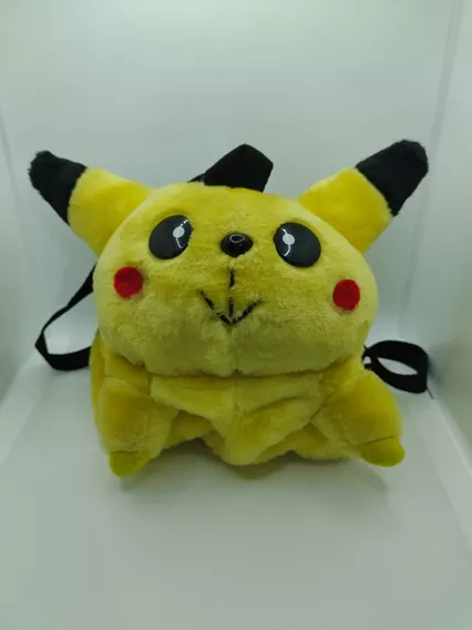 Mochila Peluche Pikachu Pokemon Vintage 1999