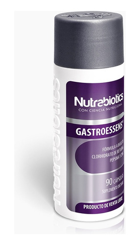 Nutrabiotics Gastroessens 90 Cápsulas 