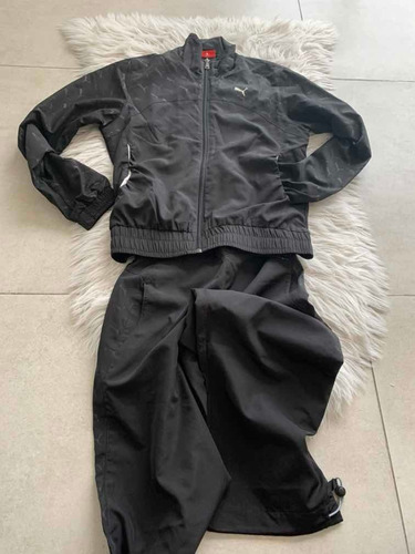 80 Conjunto Jogging De Mujer Puma Pantalón Capri Más Campera
