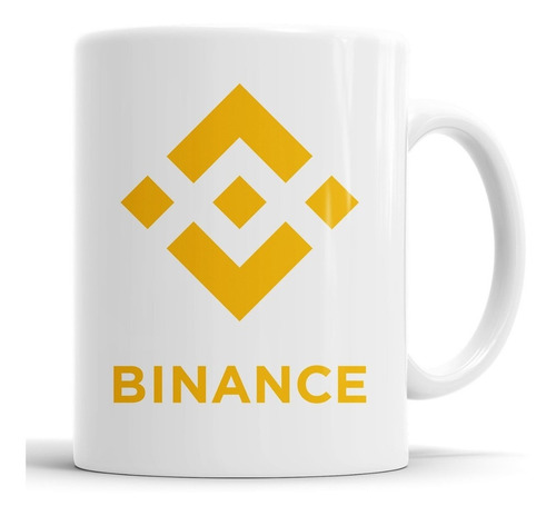 Taza Logo Binance - Criptomonedas - Cerámica Importada