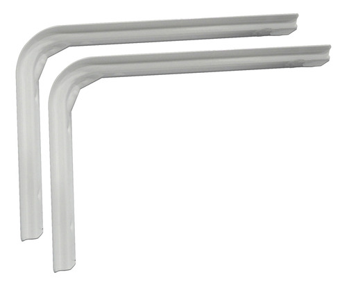 Soporte Estante Mensula Bracket 150x200 Mm Blanco Caja X20 C