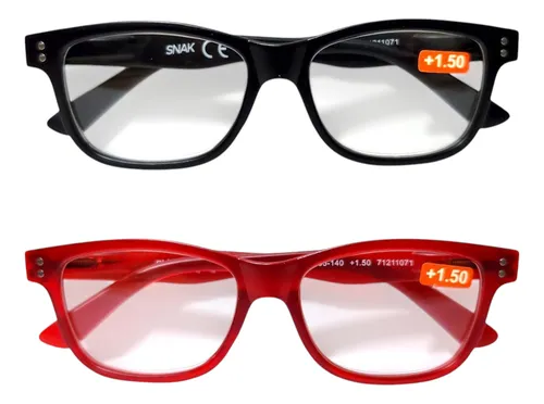 Pack Lentes Ópticos Lectura Graduados Presbicia +1.50