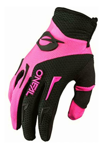 O'neal Element Youth Guante, Negro/rosa, 3/4