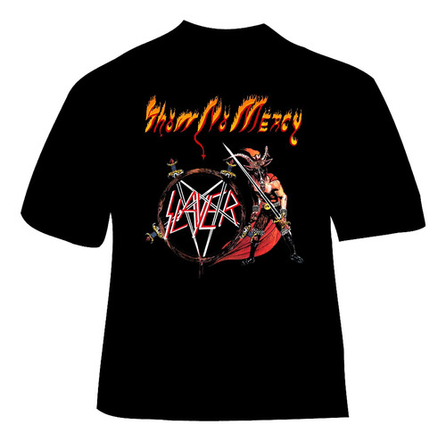 Polera Slayer - Ver 28 - Show No Mercy