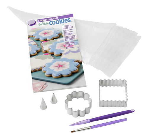 Kit Decoracion Galleta Folleto Instruccion Idioma Español No