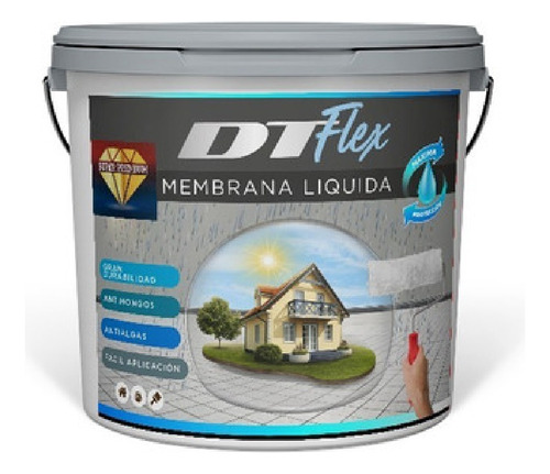 Membrana Liquida Super Premium Dt - 20 Kg Varios Colores