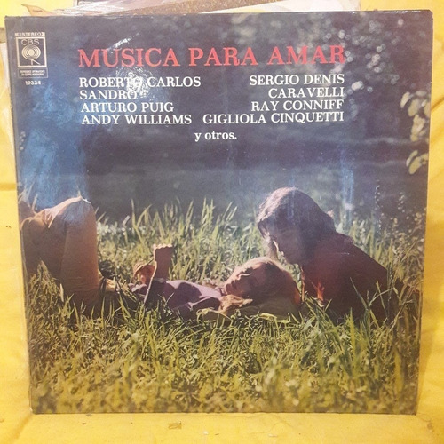 Vinilo Musica Para Amar Nazzaro Sandro Arturo Puig Denis Cp1