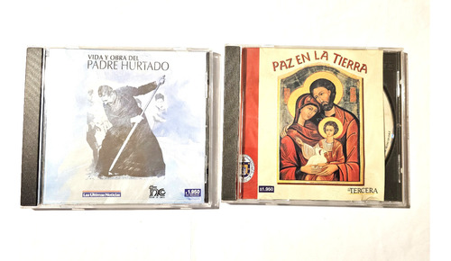 Cd Vida Y Obra Padre Hurtado + Paz En La Tierra