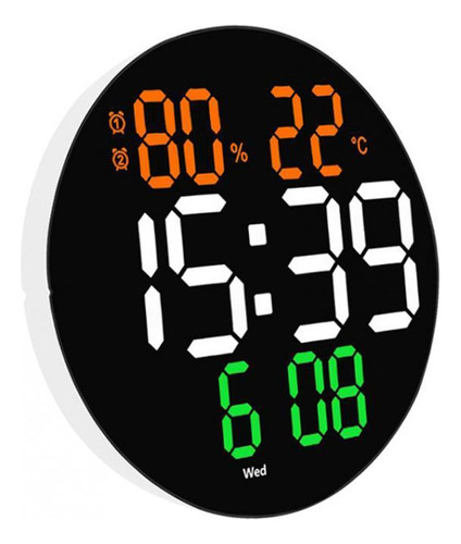 Navidad Reloj De Pared Digital Led Reloj Despertador