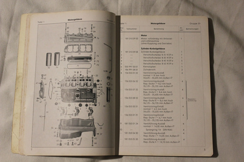 Mercedes Benz 180 1953 Catalogo De Repuestos (Usado)