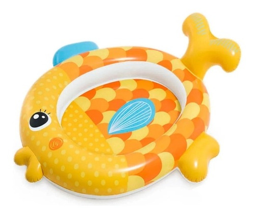 Piscina Inflável Infantil Peixinho Dourado 36 Litros Intex