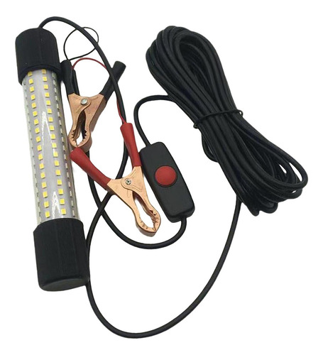 Luz De Pesca Sumergible Led De Aluminio, Lámpara Submarina D