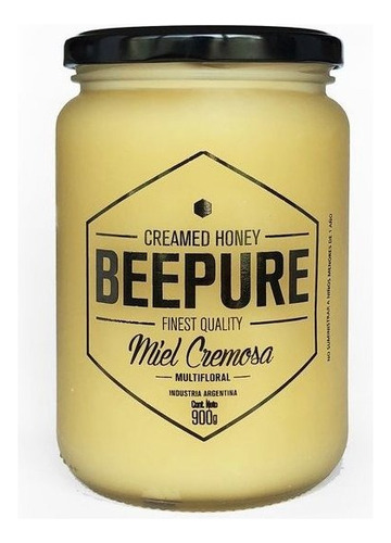 Miel Pura Cremosa - Beepure - 900g X 1 Unidad