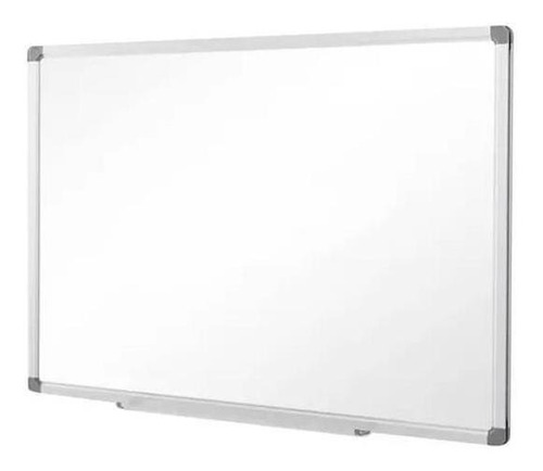 Quadro Branco Lousa Magnetico 40x30cm Moldura Aluminio Keep