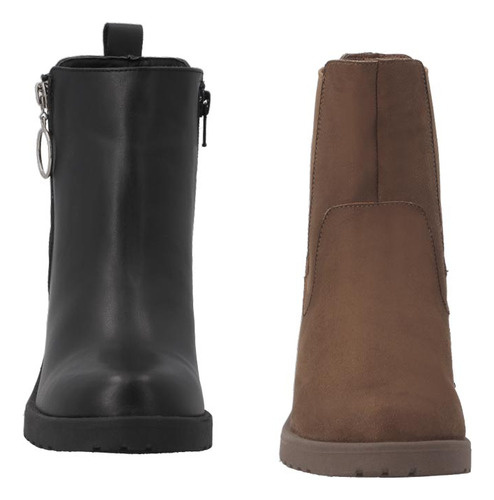 Botas Uh Lulu By Eh! Mujer Duo Pack Comodas