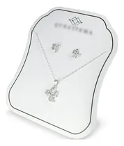 Comprar Aretes Dije Cadena Plata Angelitos Joyería Fina