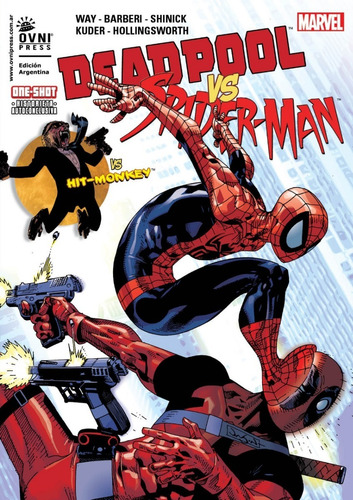 Cómic, Marvel,  Deadpool Vs Spider-man Ovni Press