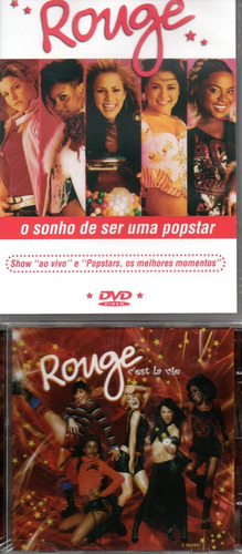 Kit Com 1 Dvd + 1 Cd Rouge - O Sonho De Ser Uma Popstar