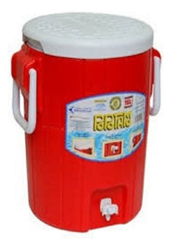 Termo Popotamo Para Agua De 15 Lts 40 Cm X35 Cm Rojo Decocar