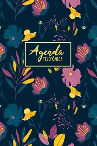 Libro : Agenda Telefonica Cuaderno De 400 Contactos Con...