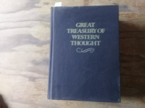Adler,great Treasury Of Western Thought. A Compendieum Of Im