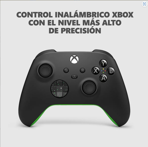 Control Inalámbrico Xbox X Edición Especial Galaxy Black (Reacondicionado)