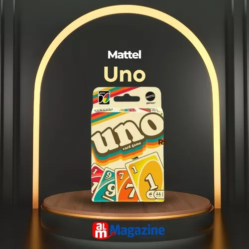 Jogo Uno Icônico 1970's - Mattel - Loja ToyMania