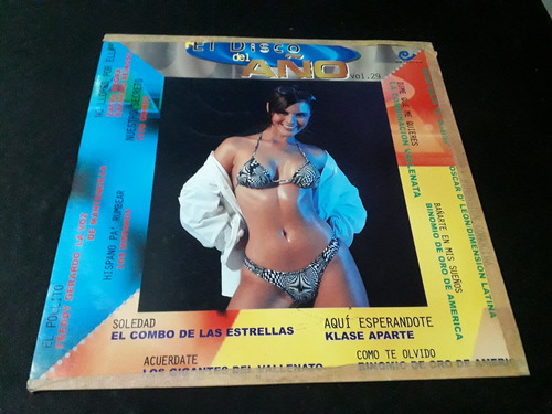 El Disco Del Año Vol 29 Lp Vinilo Varios Merengue Salsa