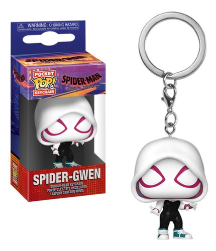 Llavero Funko Pocket Pop! Across The Spidervese  Spider-gwen