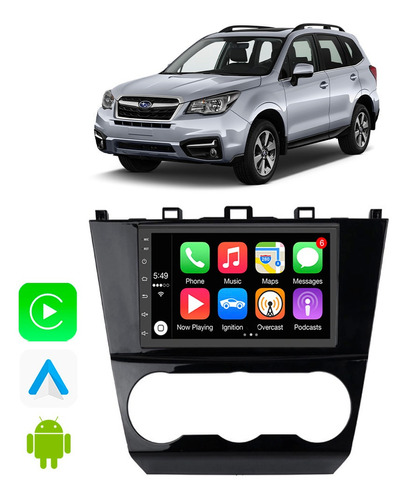 Kit Central Multimidia Carplay Forester 2014 A 2018 Spotify