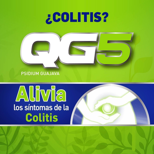 Qg5 Auxiliar Para El Alivio De La Colitis Dolor 10 Tabletas