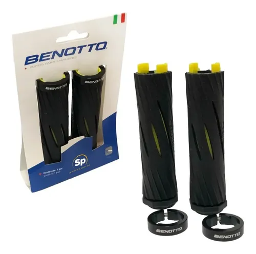 PUÑOS PROTAPER NEGROS (LOGO AMARILLO