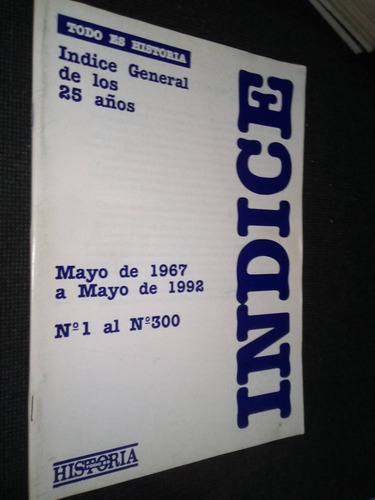 Imagen 3 de 5 de Revista Todo Es Historia Varios Numeros