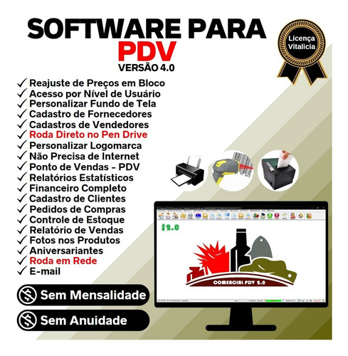 Software Pdv Frente De Caixa Estoque Financeiro V2 Fpqsystem
