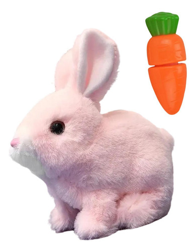 Pet De Juguete De Conejo Suave De Mascota Electrónica Rosa