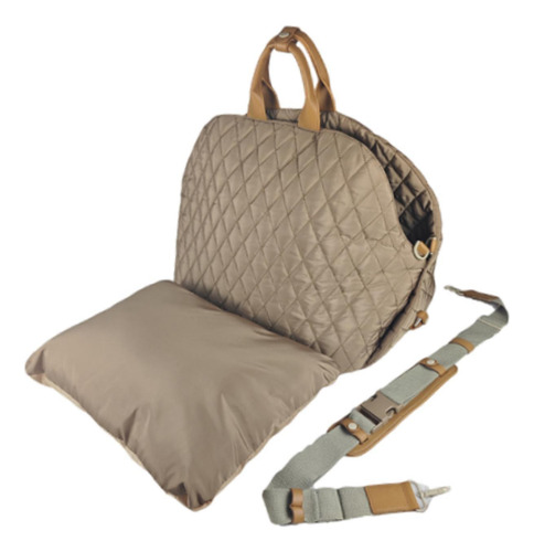 Pet Carrier Travel Bag Puppy Car Seat For Small Camel