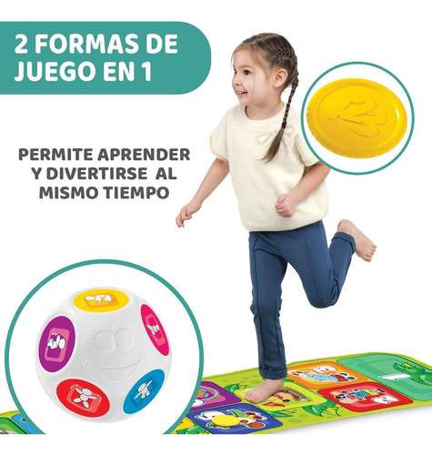 Imagen 5 de 6 de Chicco Tapete Didáctico Jump & Fit