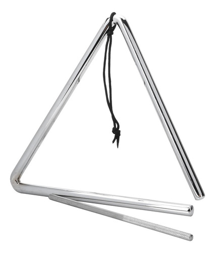 Triangulo Instrumento De Acero Lbp 30 Cm Con Baqueta