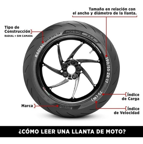 Llanta 180/60zr17 75w Sc V3 Sp Diablo Supercorsa 3 Pirelli