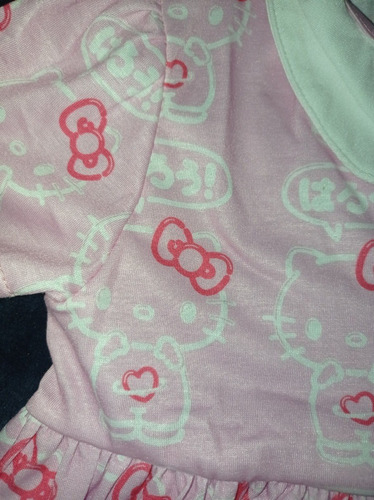 Vestido Rosa Para Niña De Hello Kitty Sanrio X Shein