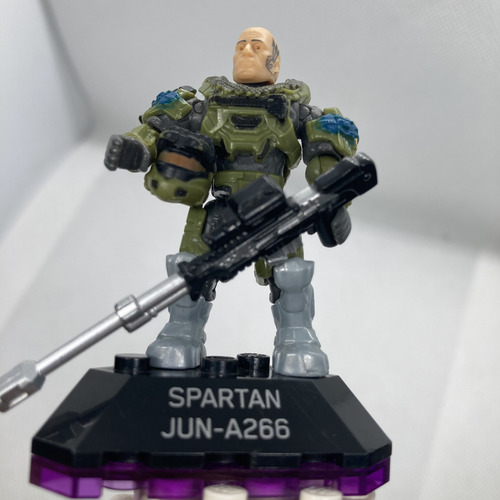 Mega Construx Halo Spartan Jun-a266 Serie 6 Noble Team (Usado)