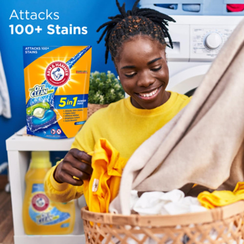 Detergente Arm And Hammer Plus Oxiclean 5 En 1 Paquetes