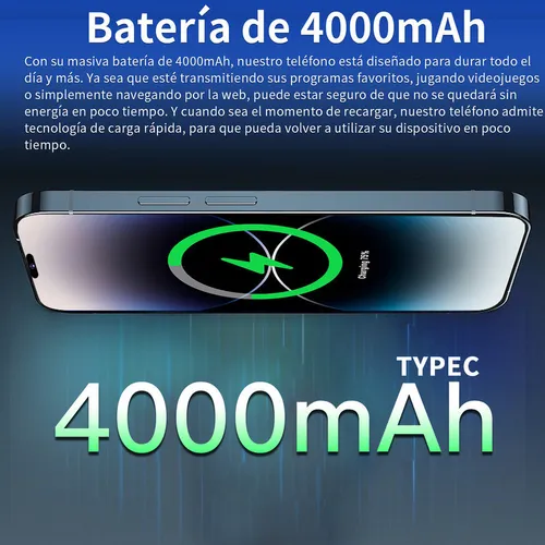 Celular Android I15 Pro Max Smartphones Of 6.5 Puz