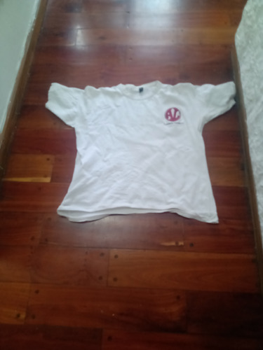 Remera Manga Corta Blanca Fefi Cuerpo Técnico 