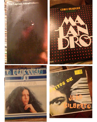 Vinilos Lote, 16 Discos Música Brasil Caetano Milton Gal Etc