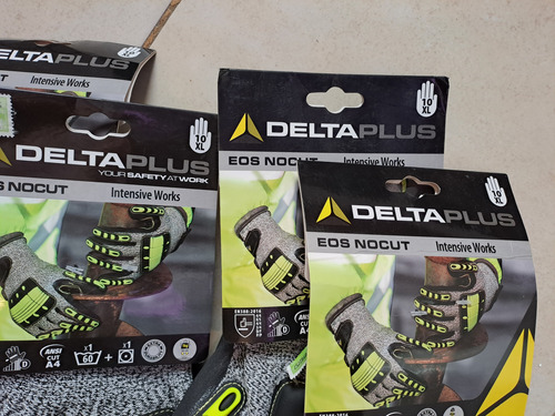 Guante Anticorte Antiimpacto Delta Plus Eos Nocut X 4 Unid.
