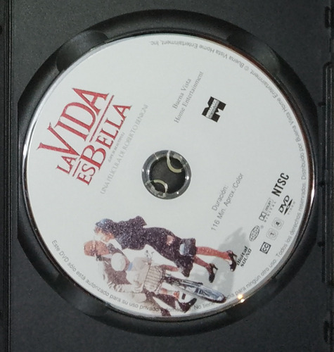 La Vida Es Bella - Cd Soundtrack + Dvd - C*f (Usado)