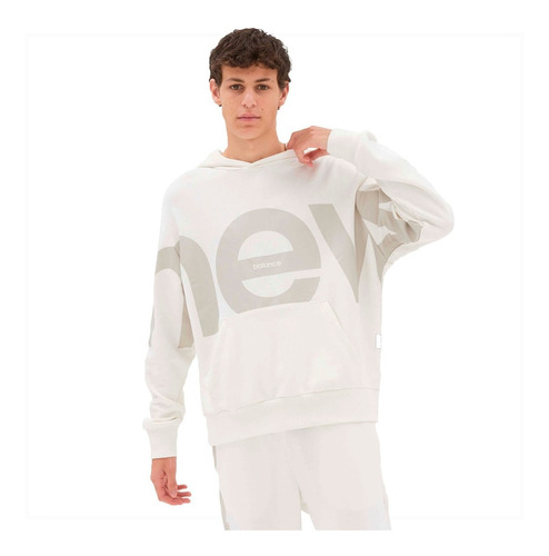 Sueter Unisex New Balance Athletics Out Bounds Blanco