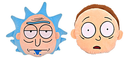 Cojin Rick And Morty En Felpa Bordado Regalo