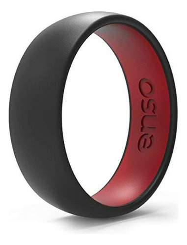 Anillos - Enso Rings Dual Tone Silicone Wedding Ring Hypoall